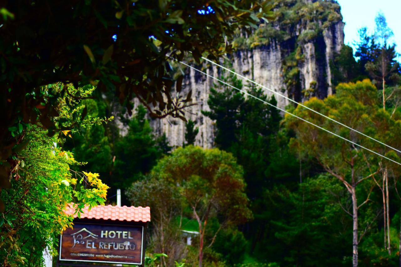 Hotel El Refugio Guaranda Exterior photo